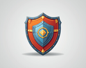 High-Quality Heroic Shield Illustration for Fantasy Themes