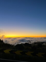 Fototapeta premium sunset in the mountains