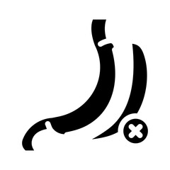 gastrectomy surgery glyph icon vector. gastrectomy surgery sign. isolated symbol illustration
