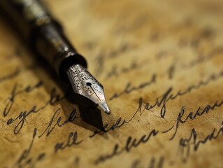 Macro image of a limerick contest poster, revealing the event details and celebratory graphics, perfect for community literary events