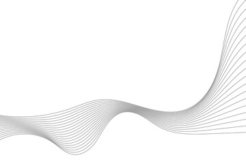 Abstract wave background. Multiple wavy lines.