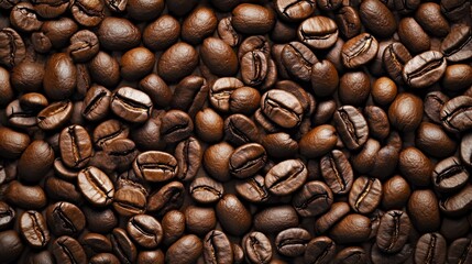 Naklejka premium many coffee been background