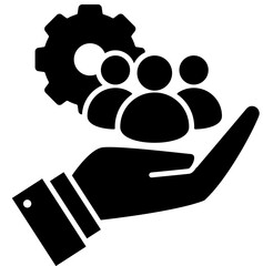 Talent Management for employee icon