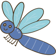 blue dragonfly