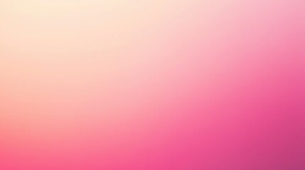 Obraz premium Clean pink gradient background, offering a delicate, warm, and inviting look for designs.