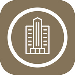 Skyscraper Vector Icon Design