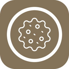 Cookie Vector Icon Design