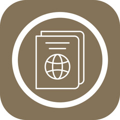 Passport Vector Icon Design
