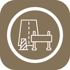 Roadworks Vector Icon Design