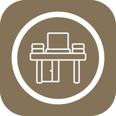 Workplace Vector Icon Design