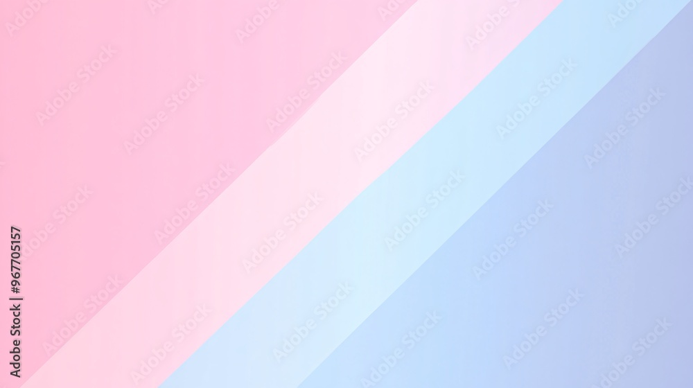 Leinwandbilder Geometric pattern with symmetrical triangles and gradient color effects creating a continuous flow and the illusion of dynamic movement Large space for text in center Stock Photo with copy space