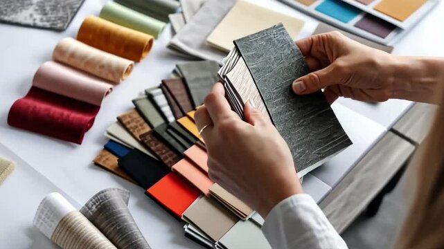 A couple of professional designers are choosing comparable materials for their designs