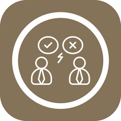Argument Vector Icon Design