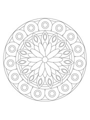 Flower coloring pages for kids