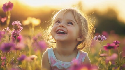 Fototapeta premium Experiencing pure joy unveiling the essence of delight in everyday life and moments