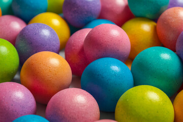 A ball for children, pastel colours, vector art, white background