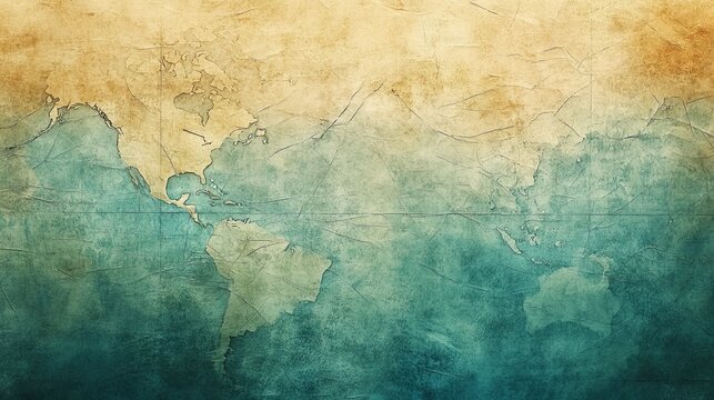 A muted gradient blended onto a vintage map texture, evoking a sense of exploration and discovery.