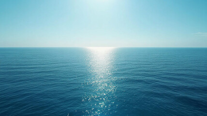 Obraz premium a tranquil blue ocean