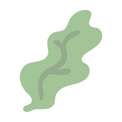 緑色の葉イラスト⭐︎PNG