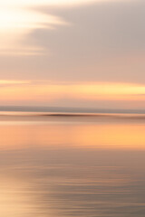 sunset on the beach
