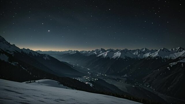 Embark on a visual journey through the majestic Alps. Witness towering snow-capped peaks, crystal-clear lakes, and lush alpine meadows. This breathtaking footage captures the beauty of nature at its f
