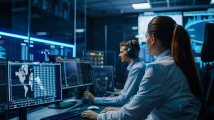 Incident management, business technology concept. Operational excellence in IT operations. Process of efficiently identifying, diagnosing and resolving unexpected problems that occur in IT systems. 