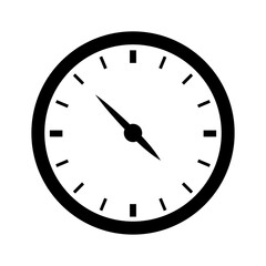 Clock icon. Time icon vector