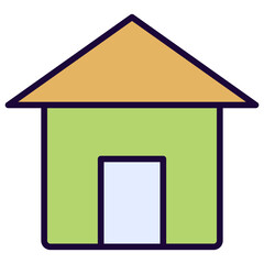 Home Outline Color Icon