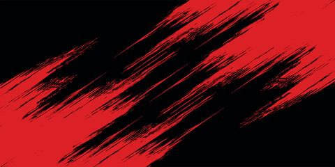 abstract red and black grunge background design