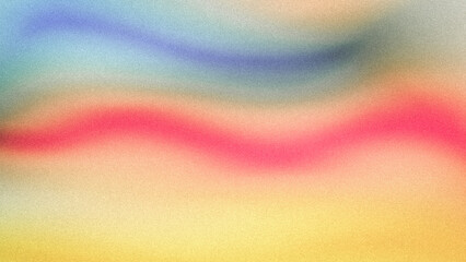 Grainy noisy texture pink blue yellow poster background, dark moody teal turquoise aquamarine grunge retro backdrop design smooth color gradient banner