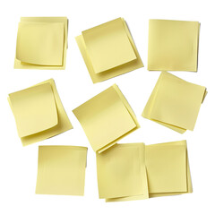 paper, yellow, note, blank, sticky, reminder, office, message, business, post, pad