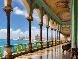 Fototapeta premium Beautiful view on Havana Cuba