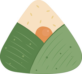 Traditional Zongzi Dumpling Food, Dragon Boat Festival Illustration Graphic Element