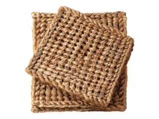 Woven bamboo shades. PNG