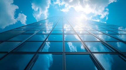 Transparent Solar Panels Seamlessly Integrated into Building Windows for Renewable Energy