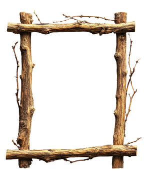A frame made of wood with a black background. The frame is empty and has no picture or decoration