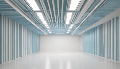 Obraz premium Abstract architecture background, empty hall banner, wall paper design
