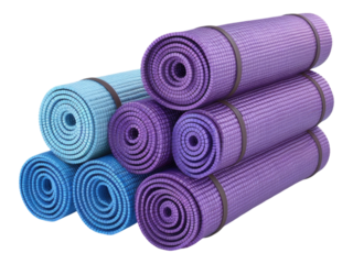 Yoga mats. PNG