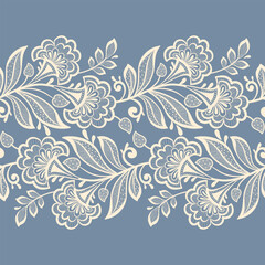 Lace seamless background Geometric ethnic oriental ikat seamless pattern Design for background,carpet,wallpaper,clothing,wrapping,Batik,fabric, embroidery style.