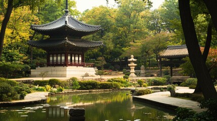 Beautiful temples like the Jogyesa Temple, surrounded by tranquil gardens