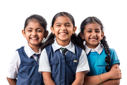 Classmate on white background
