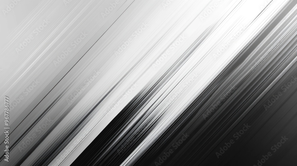 Poster abstract black and white lines. this photo can be used as a background for a website or presentation