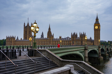 Obraz premium Westminster palace or Houses of parliament and Big Ben tower, London, UK.