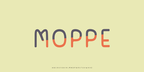 Fototapeta premium Elegant Modern Serif Alphabet Vector Font for Minimalist and Fashion Designs 