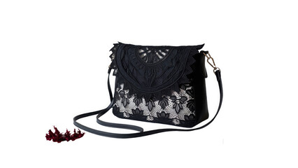 Stylish elegant bag, new design, trend, no background for online sales and stock photos PNG