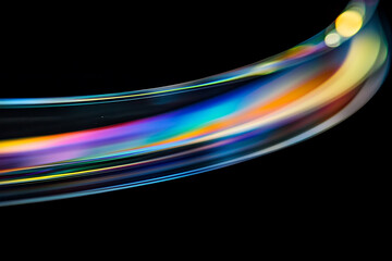 Abstract rainbow background design, 3d rendering