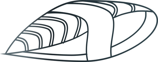 Sushi and rolls, Asian food. decoration.