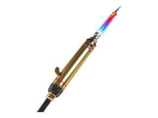 Naklejka premium Welding torch. PNG
