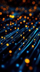 Abstract 3D grid representing a website s architecture, backend development visualization, digital infrastructure