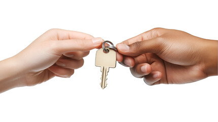 hand holding keys